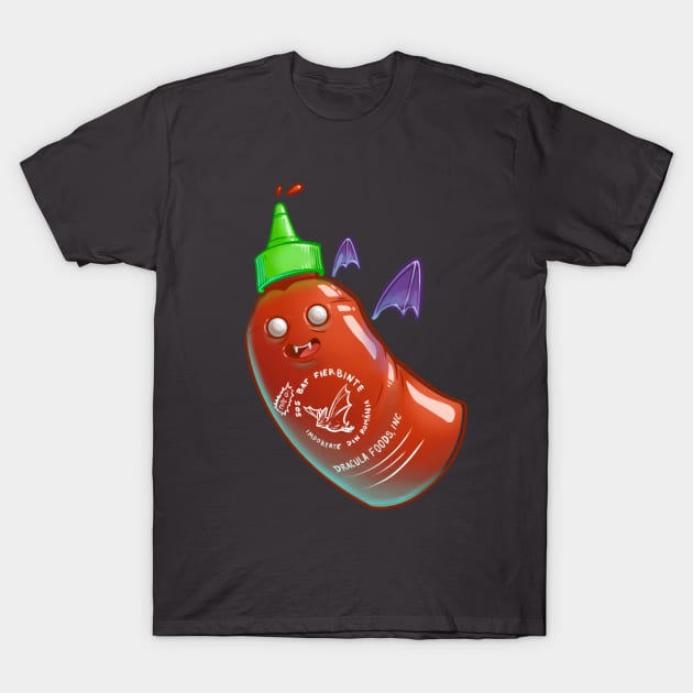 Sriracha T-Shirt by JoeClarkart